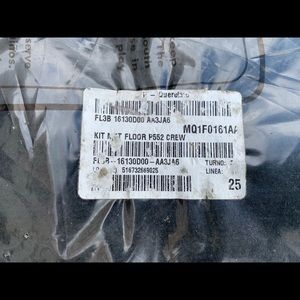 NWT Ford. F150 crew cab cloth mats black